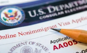 Aplicación de visa de no migrante