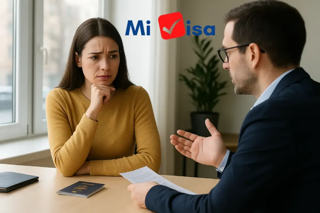 asesoria de emergencia para visa