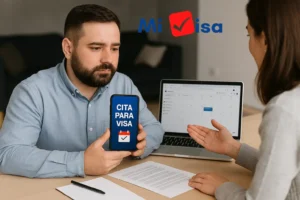 sacando cita para visa