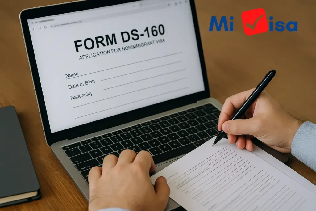 llenando formato ds160
