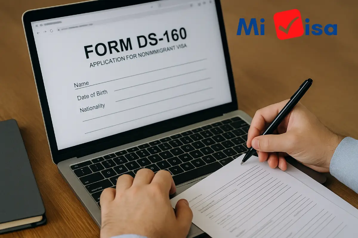 llenando formato ds160