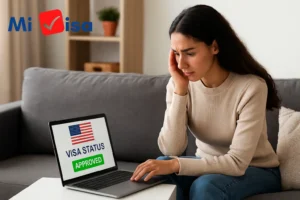 visa americana aprobada
