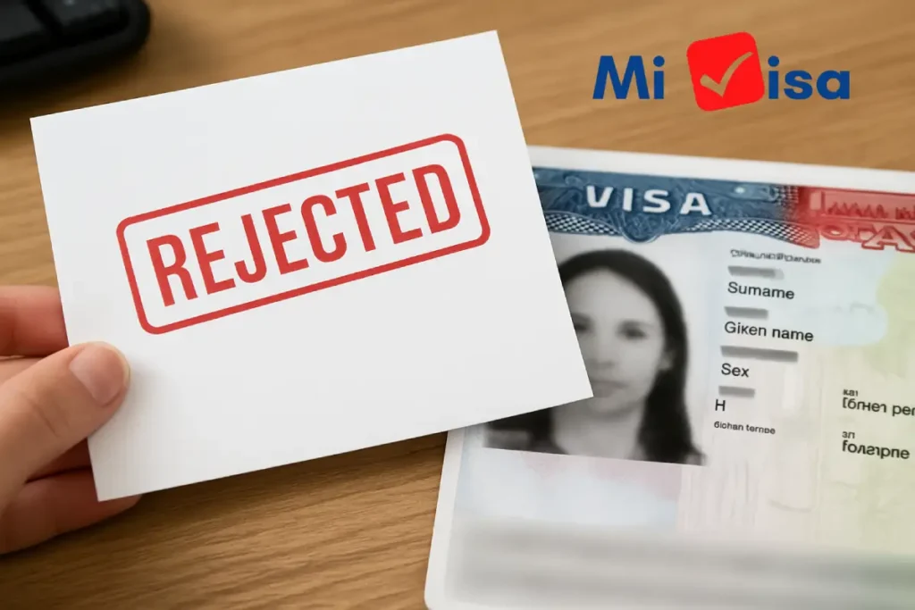 visa rechazada